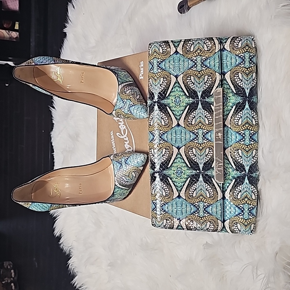Christian louboutin python heels - Picture 6 of 8